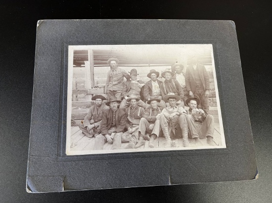(2) Late 1800's Western Ranch Photos