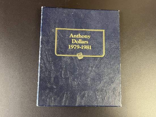 Susan B. Anthony $1.00 Book w/9 Coins