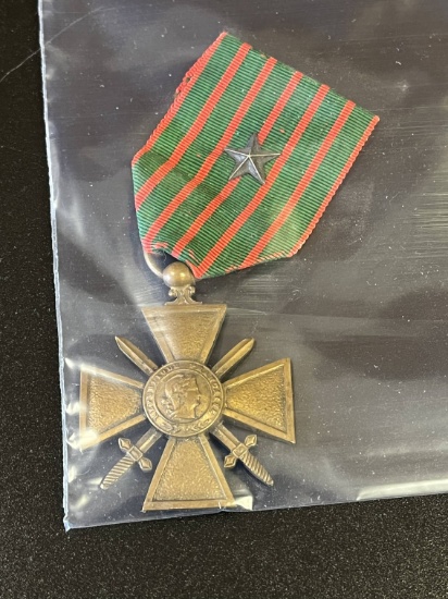 WWI French Croix de Guerre Medal