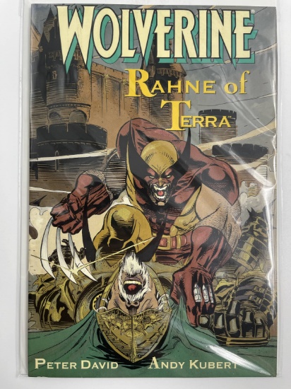 Wolverine: Rahne of Terra Graphic Novel First Printing Marvel Comics