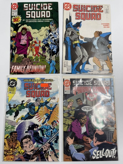 4 Issues Suicide Squad DC Comics #10 #42 #50 & #58 Copper Age Comics