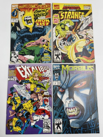 4 Issues Dr Strange Annual #2 Morbius #2 Marvel Comics Presents #115 Excalibur Special Edition Marve