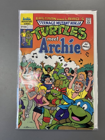 Eastman and Laird's Teenage Mutant Ninja Turtles Meets Archie Comic Archie Adventure Series