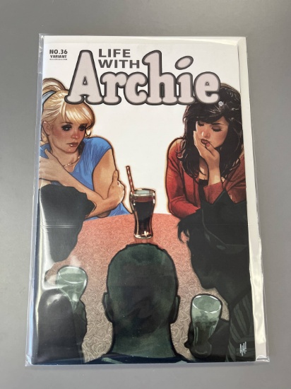 Life with Archie Comic #36C Cover Variant Archie Comics KEY Death of Archie