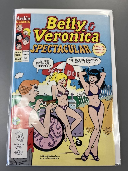 Betty & Veronica Spectacular Comic #5 Archie Comics 1993 KEY Cover by Dan DeCarlo