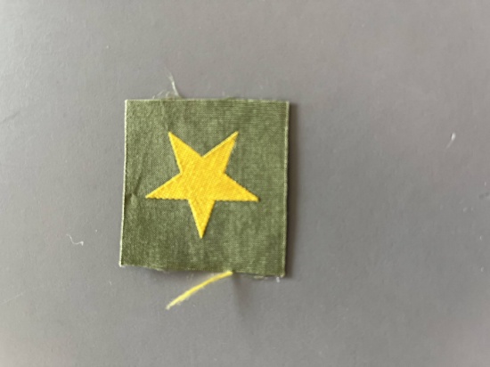WWII Japanese Army Cloth Hat/Cap Star