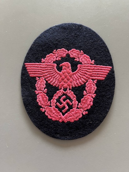 WWII Nazi Fire Police Sleeve Patch