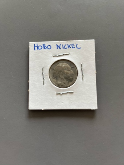 Antique Buffalo "Hobo" Nickel