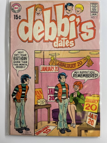 Debbis Dates Comic #11 DC Comics 1970 Bronze Age 15 Cents