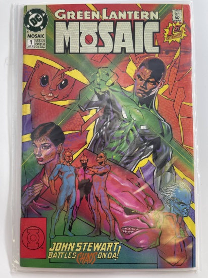 Green Lantern Mosaic Comic #1 DC Comics Key First issue John Stewart