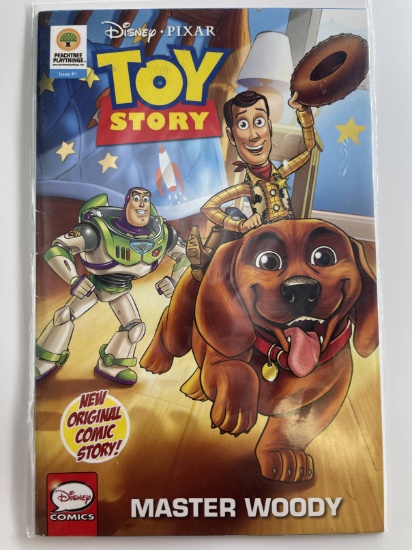 Disney Pixar Toy Story Comic #1 Peachtree Playthings Key First Issue