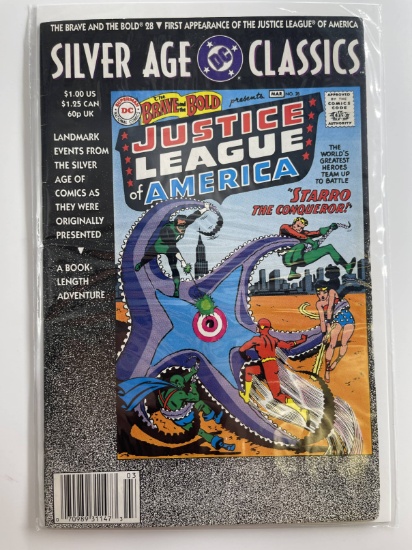 Silver Age Classics Brave and the Bold Comics #28 Key 1st Appearance of JLA