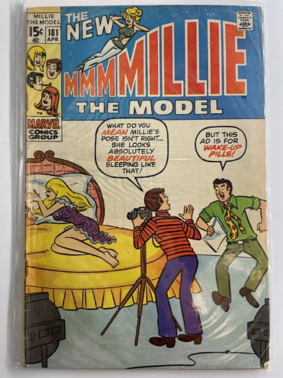 New Millie the Model Comic #181 Marvel 1970 Bronze Age 15 Cents