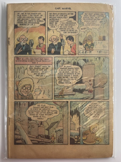 Captain Marvel Adventures Comic #95 No Cover Incomplete 1949 Golden Age Hard to Find