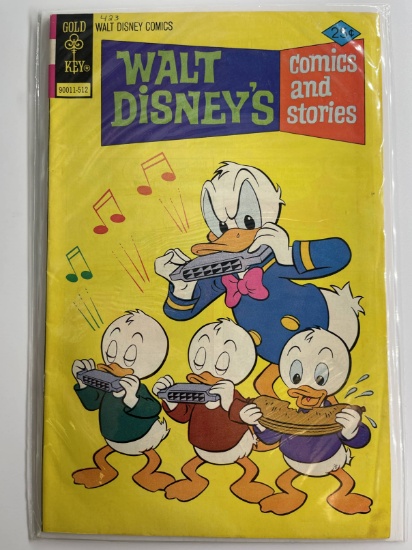 Walt Disneys Comics and Stories #423 Gold Key 1975 Bronze Age 25 Cents