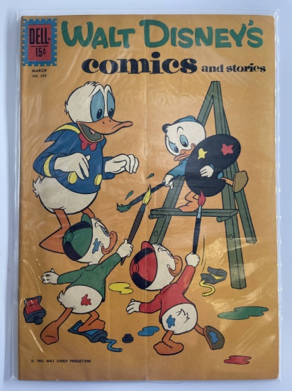 Walt Disneys Comics and Stories #258 DELL 1962 Silver Age Donald Duck 15 Cent Carl Barks