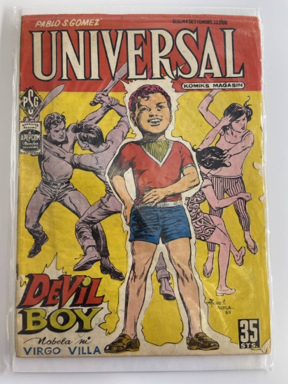 Universal Komiks Magasin 1969 Silver Age #144 Foriegn Philippines Comic