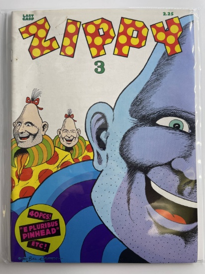 Zippy Comic Magazine #3 Last Gasp 1980 Bronze Age Mature Comic Underground Comix