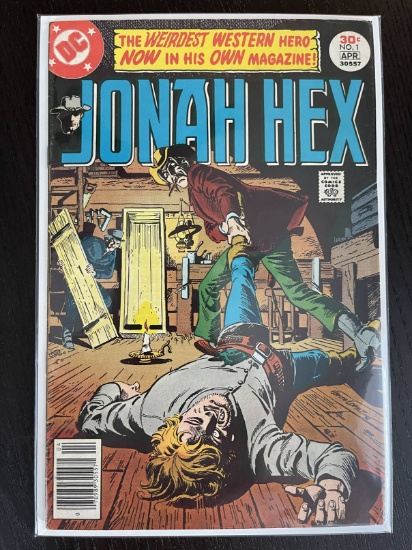 Jonah Hex Comic #1 DC Comics 1977 Bronze Age Key 1st Solo Series For Jonah Hex 30 Cents