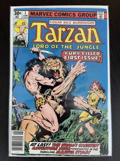 Tarzan Comic #1 Marvel 1977 Bronze Age Key 1st issue for Marvel Tarzan 30 Cents