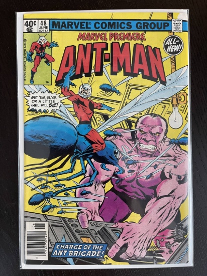 Marvel Premiere #48 ANT-MAN Marvel 1979 Bronze Age Key Origin of Ant-Man, Scott Lang