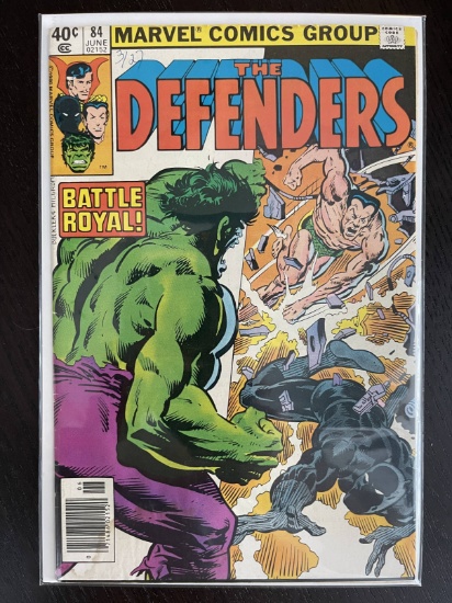 Defenders Comic #84 Marvel 1980 Bronze Age 1st Battle of Namor & Black Panther 40 Cents