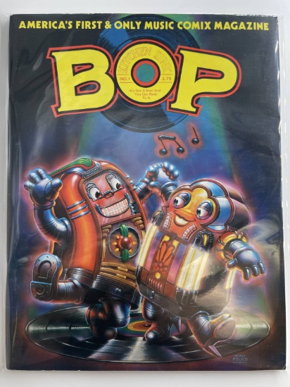 BOP Comic Magazine #1 Key 1st Issue Kitchen Sink 1982 Bronze Age Mature Comics Underground Comics