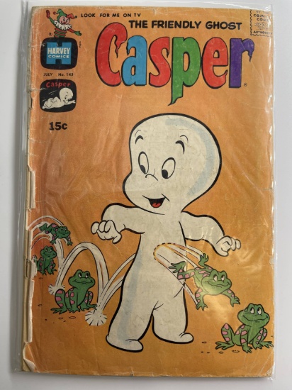 Casper Comic #143 Harvey Comics 1970 Bronze Age 15 Cents