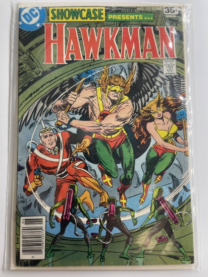 DC Showcase Comic #101 HAWKMAN DC 1978 Bronze Age 35 Cents Adam Strange