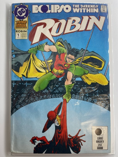 Robin Comic #1 DC Eclipso The Darkness Within 1992 Annual Key 1st Annual