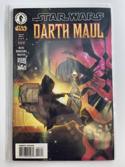 Star Wars DARTH MAUL Comic #3 Dark Horse Key 1st appearance of Mighella Cover By Drew Struzan
