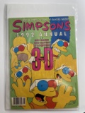 Simpsons 1992 Annual in 3D No Glasses Matt Goening