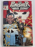 The Punisher War Zone Comic #1 Marvel Comics Key First issue Die-Cut Cover