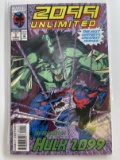 2099 Unlimited Comic #1 Marvel HULK 2099 Key 1st appearance of Hulk 2099