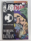 Batman Comic #497 DC Comics Key Bane breaks Batman's back