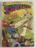 Superman Comic #66 DC Comics Golden Age 1950 Baseball Cover 10 Cents