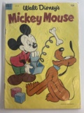 Walt Disneys Mickey Mouse Comic #34 Dell 1954 Golden Age 10 Cents