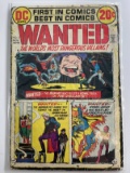 Wanted Comic #3 DC Comics 1972 Bronze Age 20 Cents Doctor Fate Hawkman