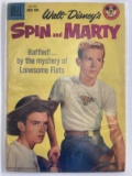 Walt Disneys Spin & Marty Comic #8 DELL 1959 Silver Age TV Show Comic MMC LOGO 10 Cents