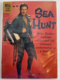 Sea Hunt Comic #7 DELL 1960 Silver Age TV Show Comic Lloyd Bridges Photo Cover
