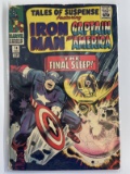 Tales of Suspense Comic #74 Marvel 1966 Silver Age 12 Cents Swashtika Cover Capt America