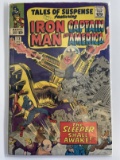 Tales of Suspense Comic #72 Marvel 1965 Silver Age 12 Cents Swashtika Cover Capt America