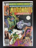 Micronauts Comic #25 Marvel 1981 Bronze Age Key Origin of Baron Karza