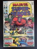 Marvel Super-Heroes Comic #23 Silver Age 1969 Key Reprint of X-Men #4 from 1964