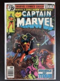 Captain Marvel Comic #59 Marvel 1978 Bronze Age Key 1st Cameo of Elysius 35 Cents