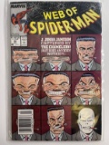Web of Spider-Man Comic #52 Marvel 1989 Copper Age J Jonah Jamison The Chameleon