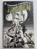 Stephen Colberts Tek Jansen Comic #2 Flipbook Comedy Central Oni Press Limited Series