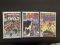 3 Issues The Mighty Thor Comic #443 #444 & #445 Marvel Comics