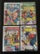 4 Issues The Mighty Thor Comic #452 #456 #457 & #458 Marvel Comics