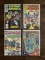 4 Issues of Captain America Comics #338, #340, #355, & #391 Battlestar Meets The Falcon